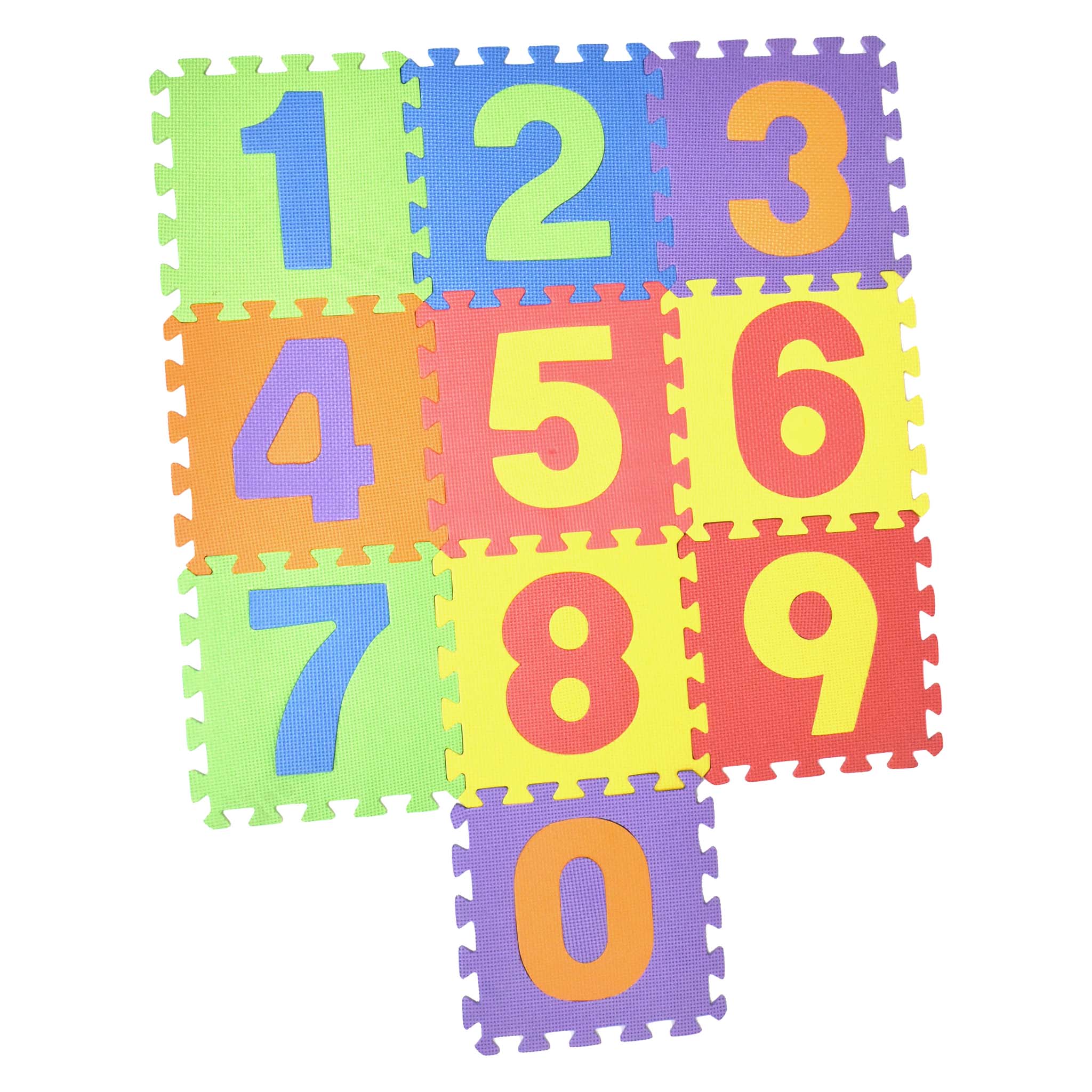 Tapete Eva Numeros Colores Foami Didáctico Diako