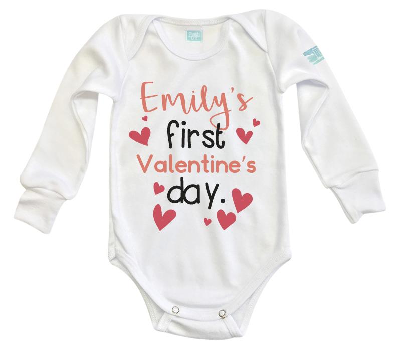 Body Bebé First Valentine - MarchanteMX