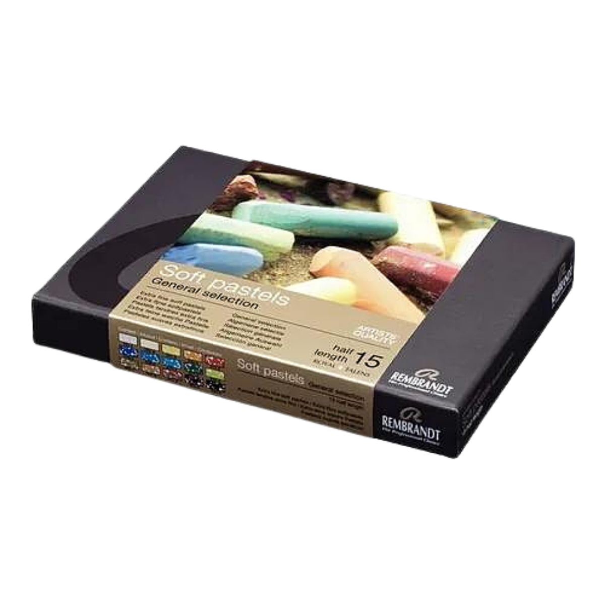 Caja De Gises En Barra Pasteles Secos Rembrandt - MarchanteMX