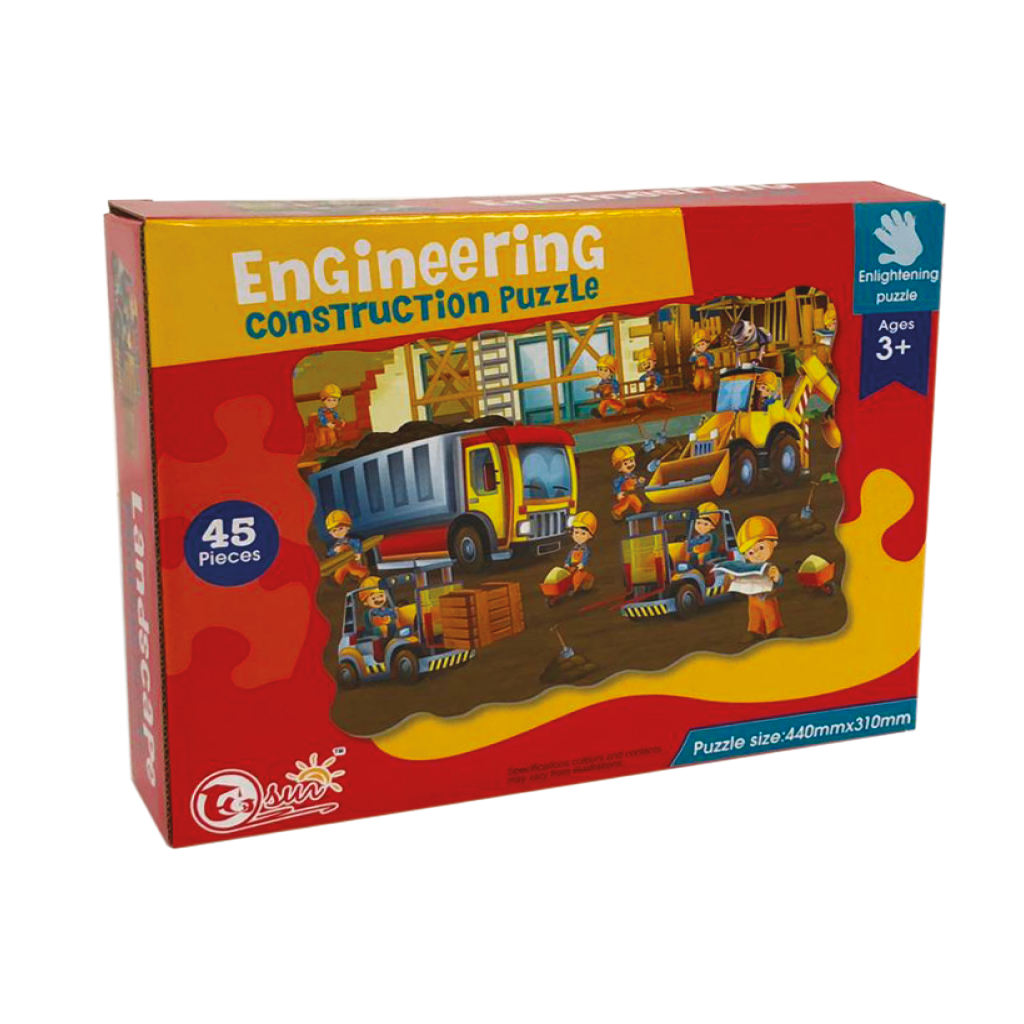 ROMPECABEZAS CONSTRUCCION 45 PZS