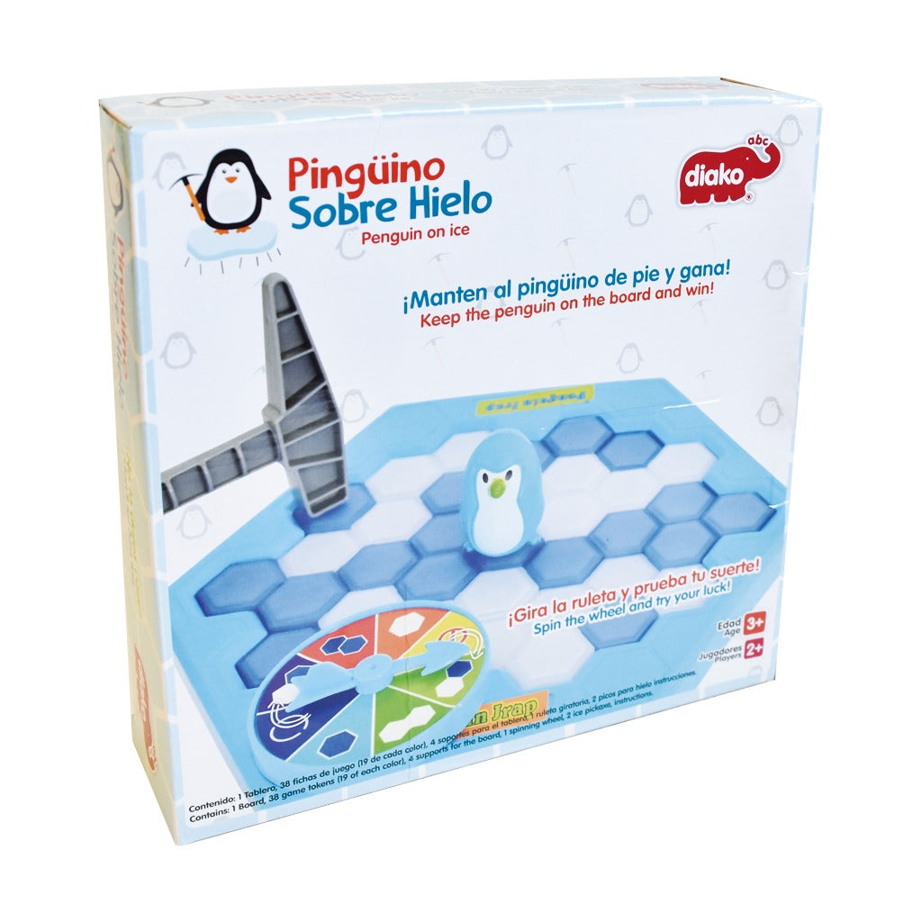 PINGÜINO SOBRE HIELO