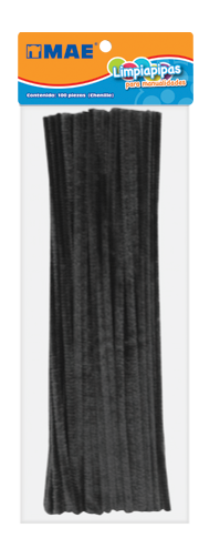 100pzs Limpiapipas Mae Colores Solidos 30cm Manualidades
