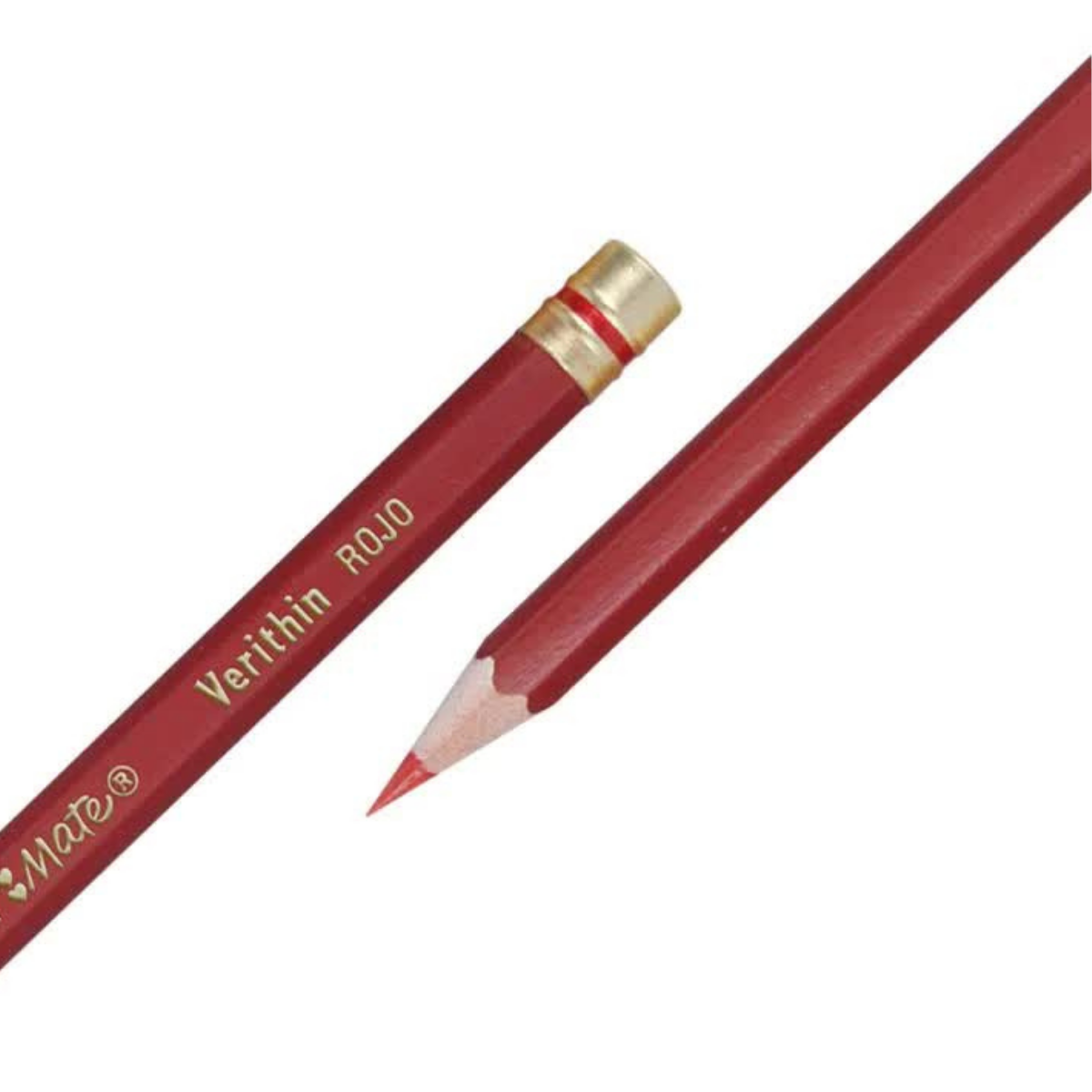 Lápiz color rojo Paper Mate Verithin 4 piezas - MarchanteMX