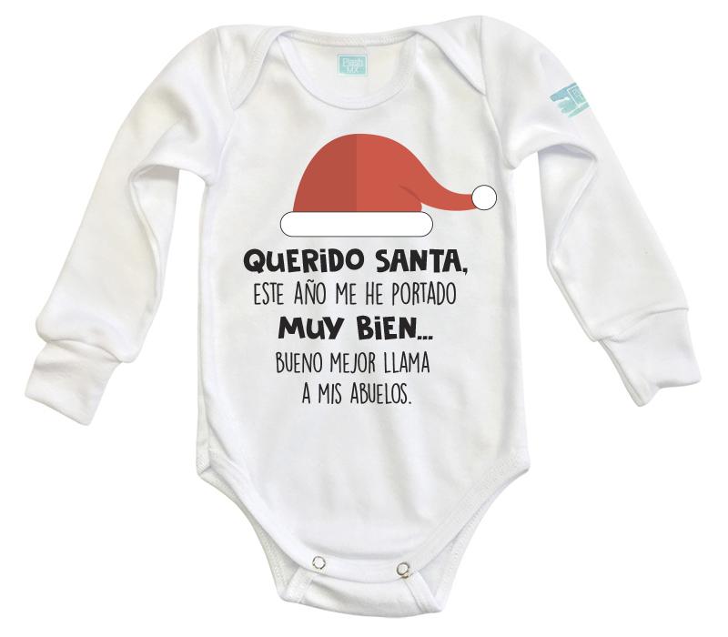 Body Bebé Llama A Mis Abuelos - MarchanteMX