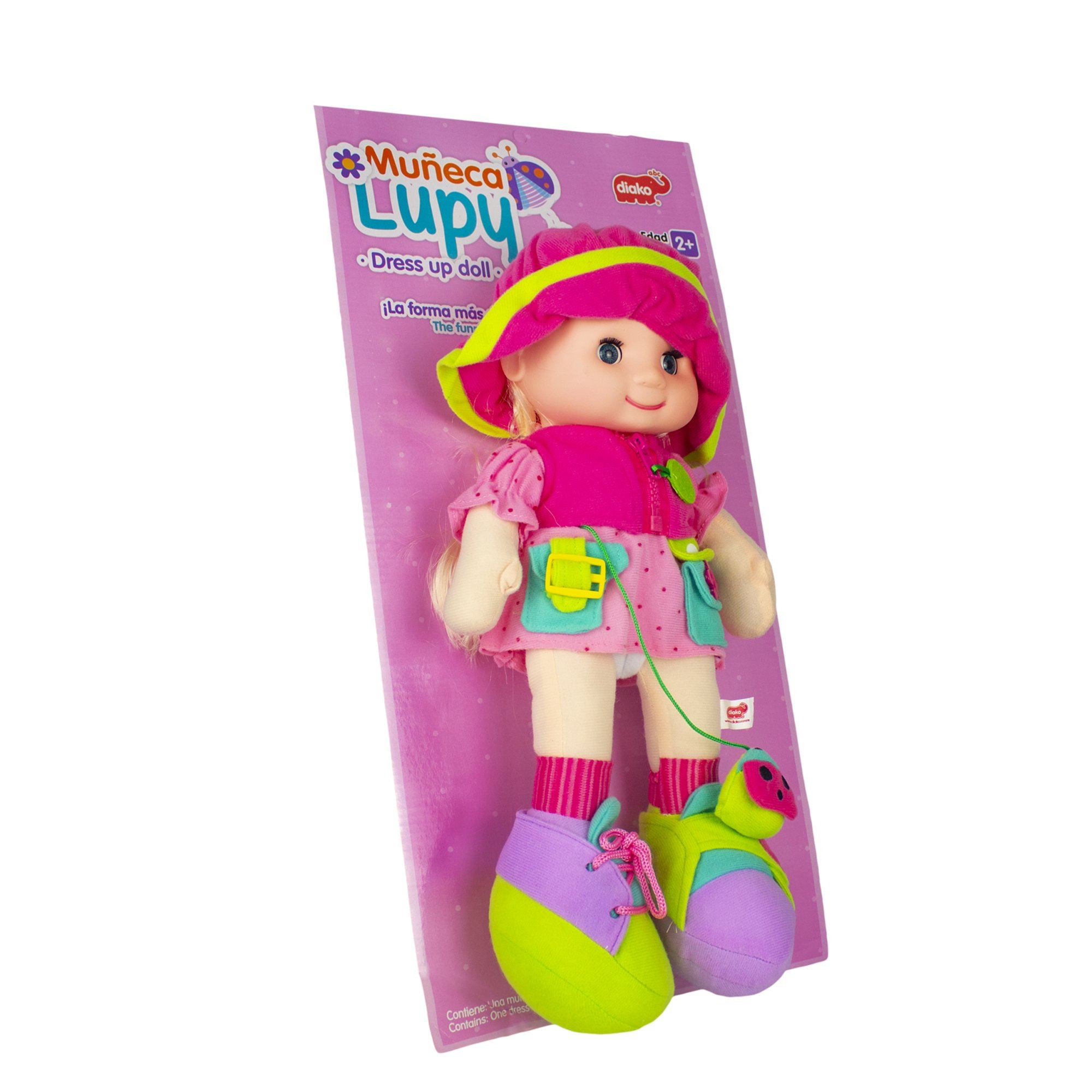 Lupy Muñeca para Vestir - MarchanteMX