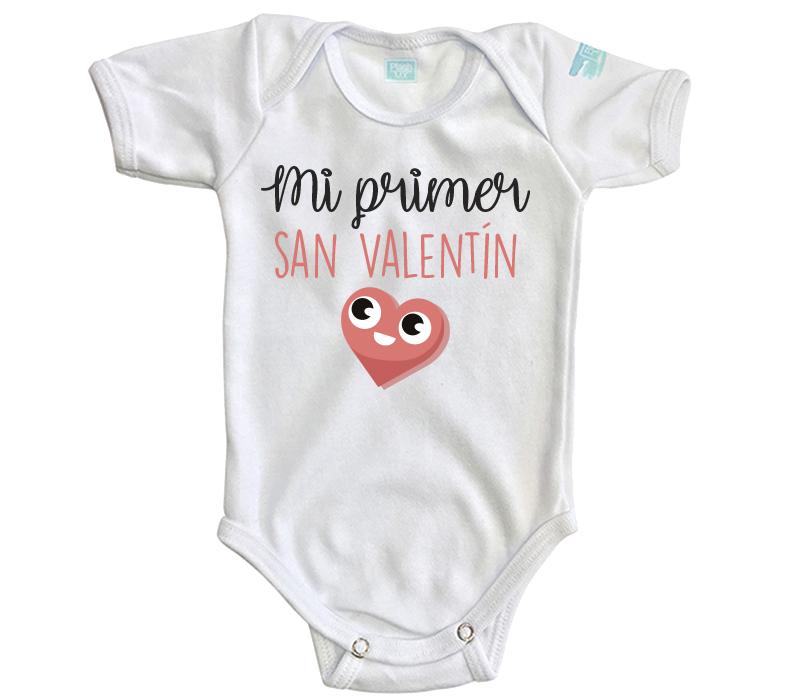 Body Bebé Mi Primer San Valentín (Corazón 1) - MarchanteMX