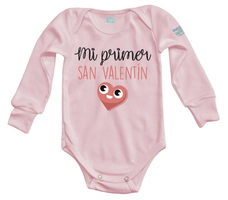 Body Bebé Mi Primer San Valentín (Corazón 1) - MarchanteMX