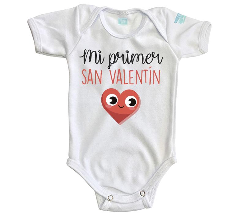 Body Bebé Mi Primer San Valentín (Corazón 2) - MarchanteMX