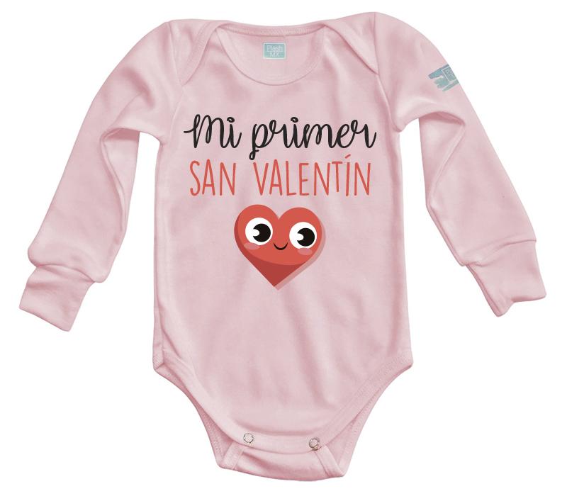 Body Bebé Mi Primer San Valentín (Corazón 2) - MarchanteMX