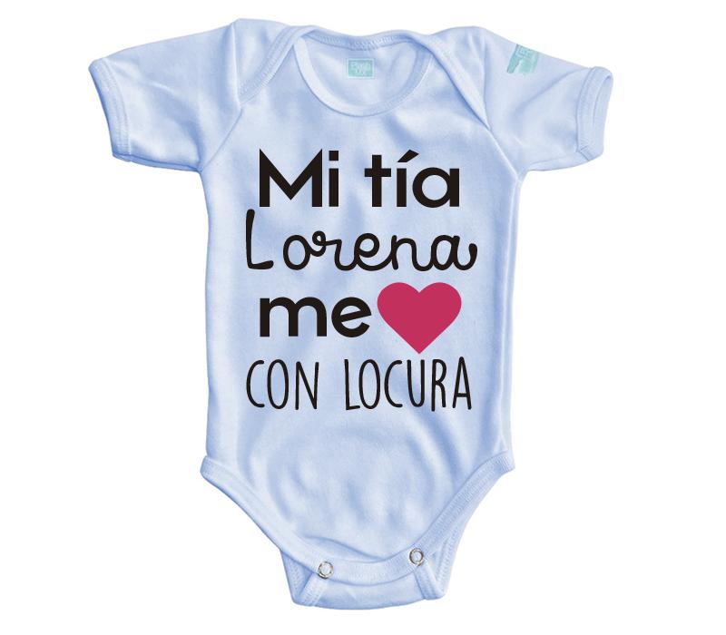 Body Bebé Me Ama Con Locura - MarchanteMX