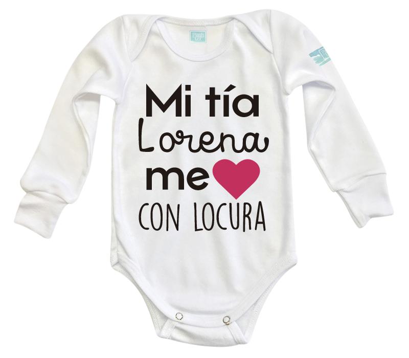 Body Bebé Me Ama Con Locura - MarchanteMX