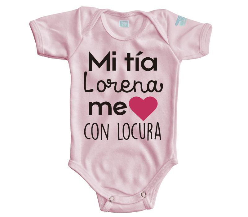 Body Bebé Me Ama Con Locura - MarchanteMX