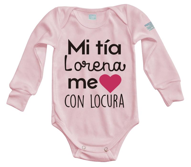 Body Bebé Me Ama Con Locura - MarchanteMX