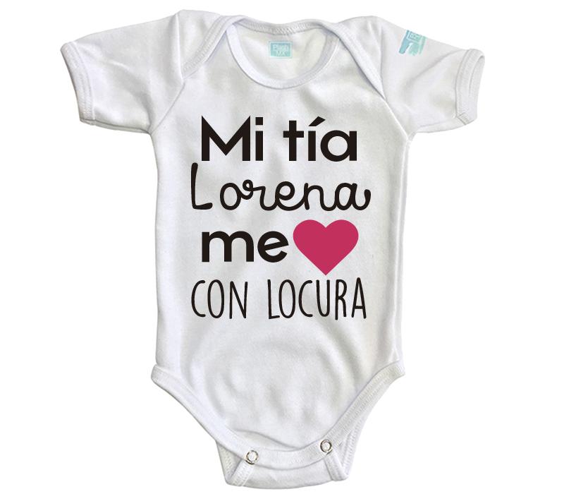 Body Bebé Me Ama Con Locura - MarchanteMX