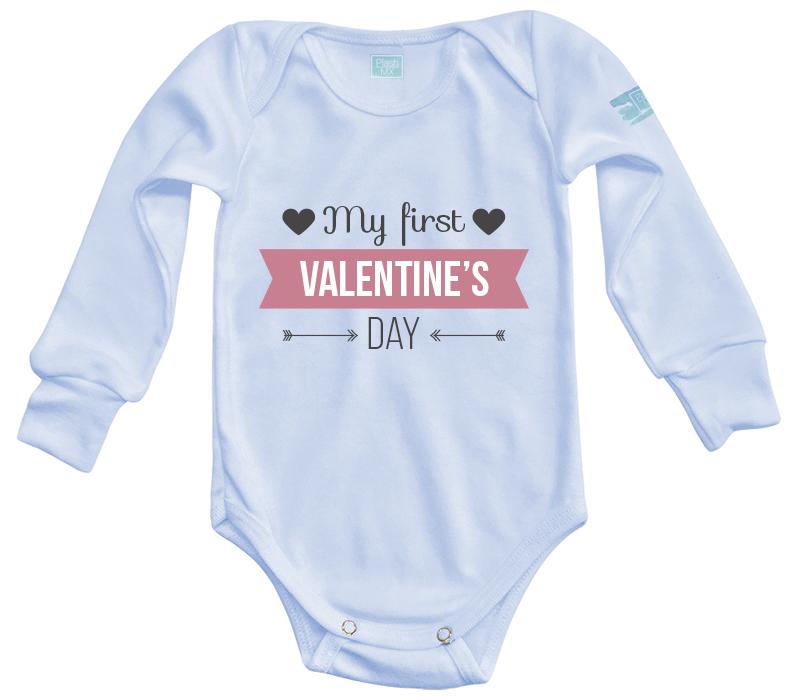 Body Bebé My First Valentine (Banda) - MarchanteMX