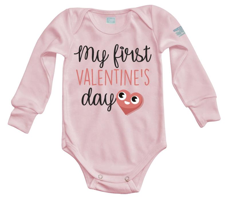 Body Bebé My First Valentine (Corazón 1) - MarchanteMX