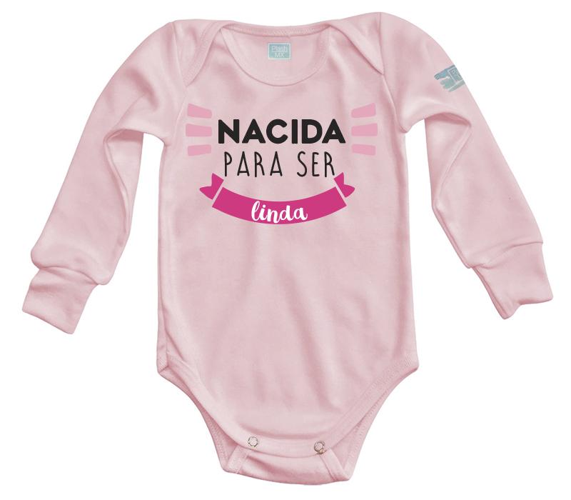 Body Bebé Nacida para ser Linda - MarchanteMX