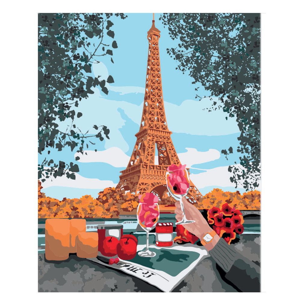 PINTA POR NÚMERO SALUD PARIS 40 X 50