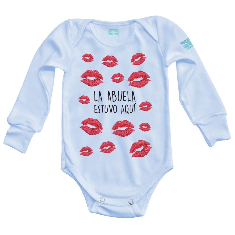 Body Bebé La Abuela Estuvo Aquí - MarchanteMX
