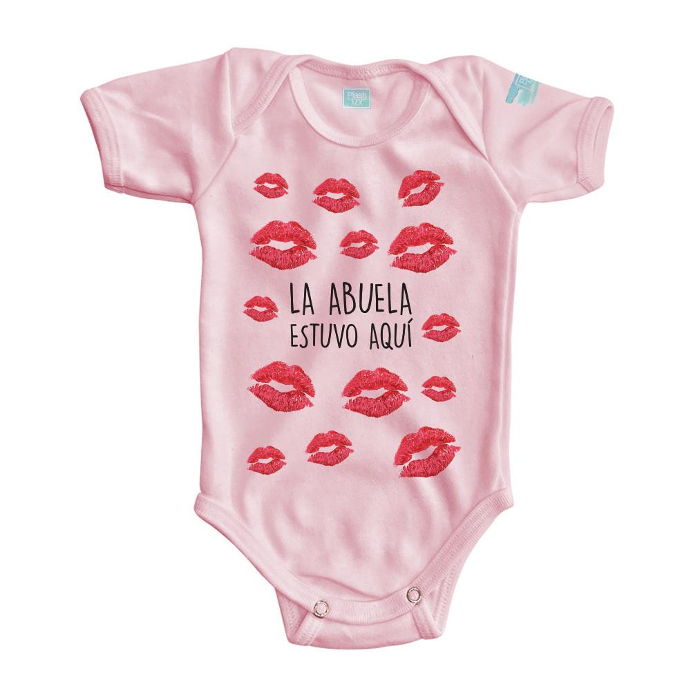 Body Bebé La Abuela Estuvo Aquí - MarchanteMX