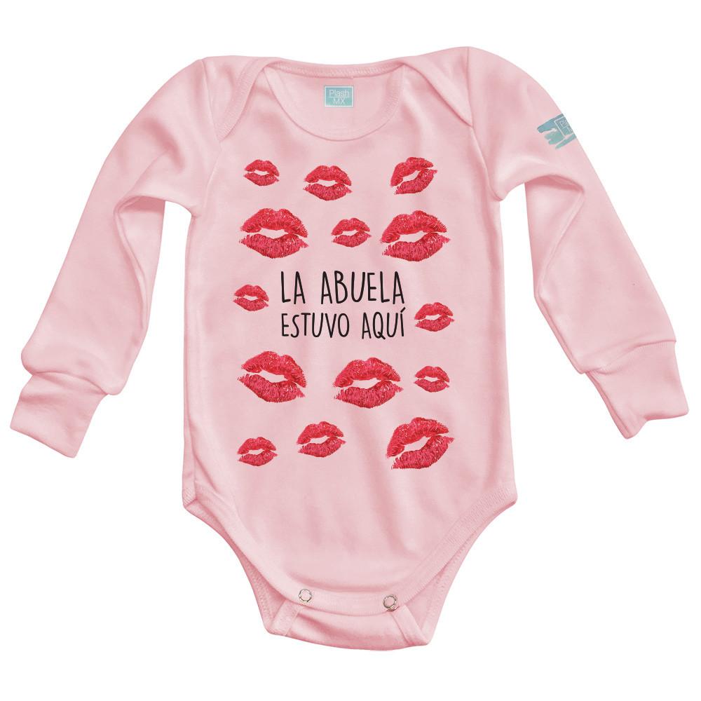 Body Bebé La Abuela Estuvo Aquí - MarchanteMX