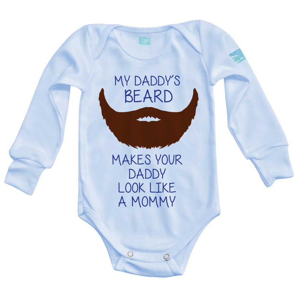 Body Bebé Daddys Beard - MarchanteMX