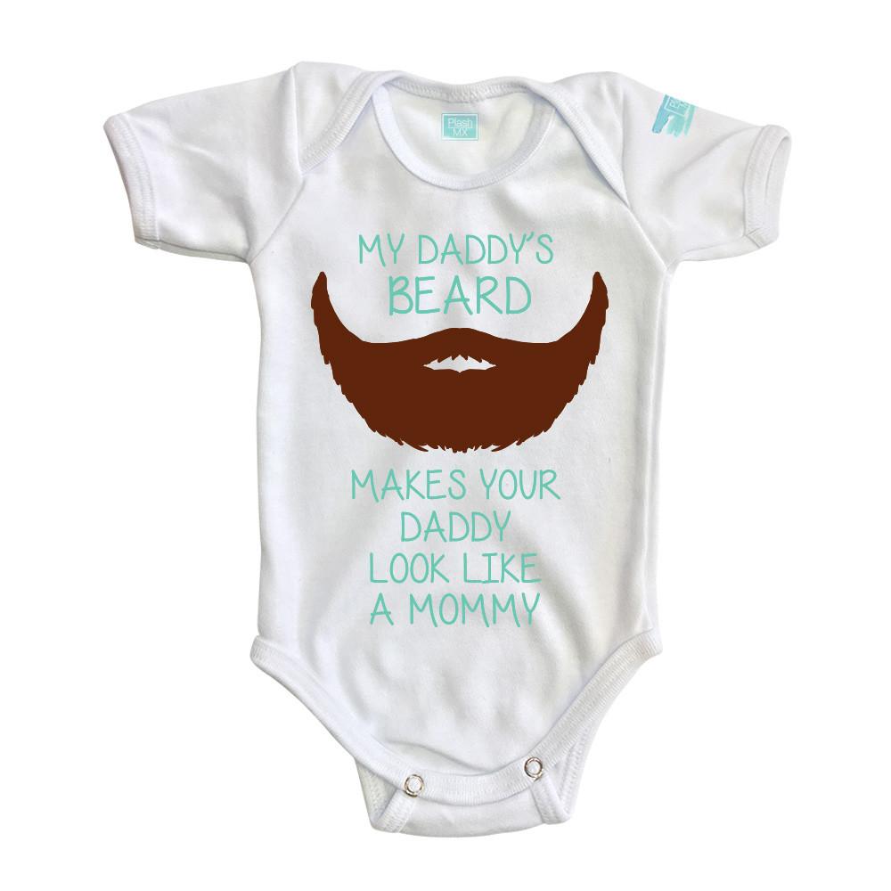 Body Bebé Daddys Beard - MarchanteMX