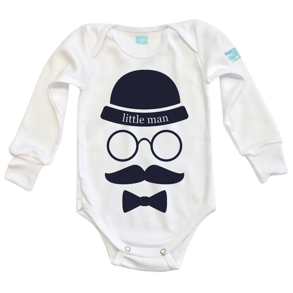 Body Bebé Little Man - MarchanteMX
