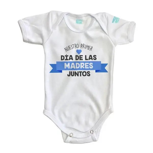 Pañalero para Bebé Primer Día de las Madres Manga Corta