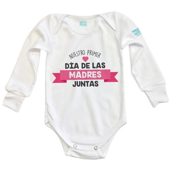Pañalero para Bebé Primer Día de las Madres Manga Larga - MarchanteMX