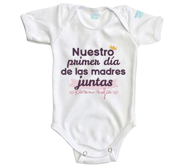 Body Bebé Nuestro Primer Día Juntas - MarchanteMX