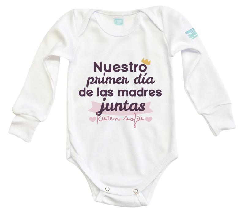 Body Bebé Nuestro Primer Día Juntas - MarchanteMX