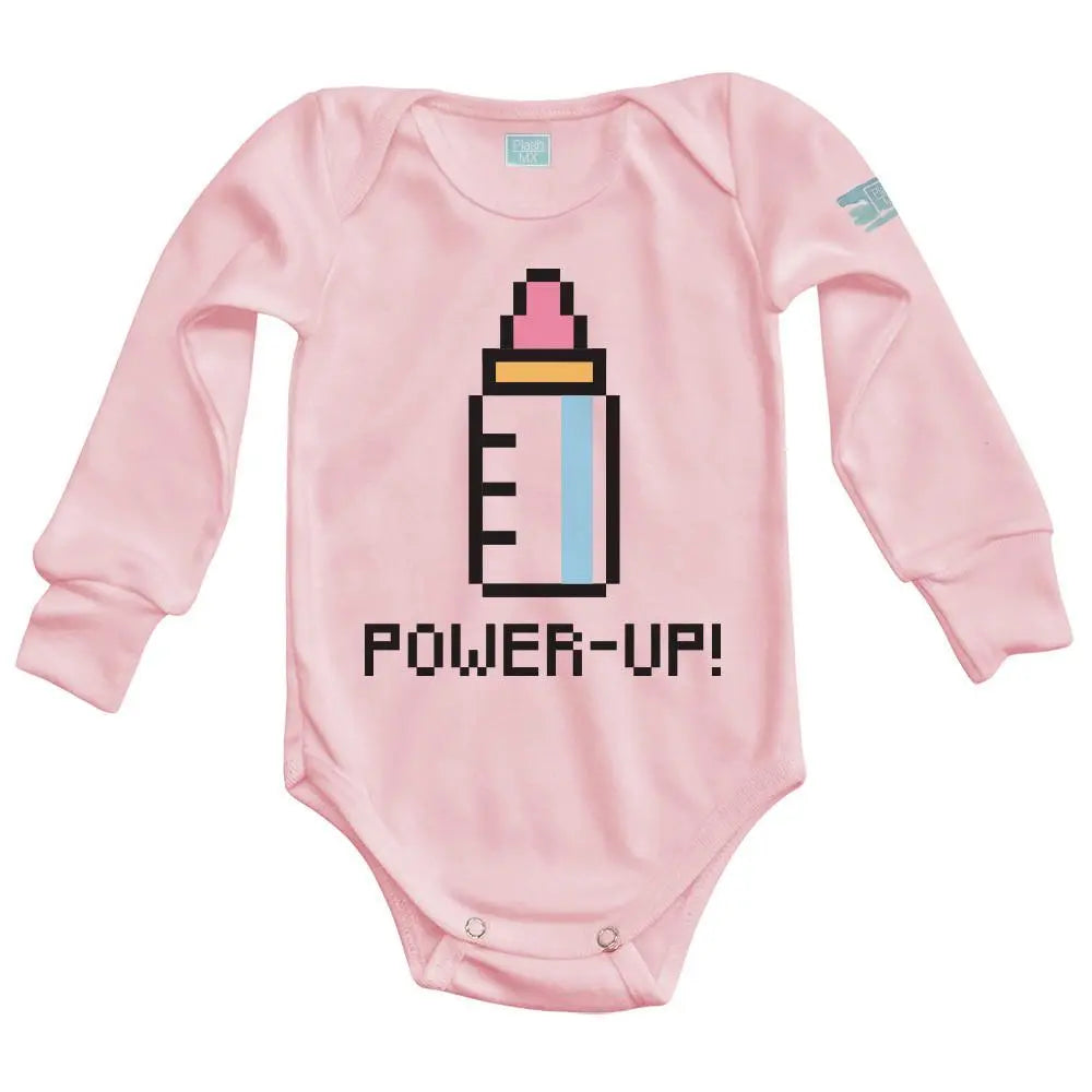 Body Bebe Recién Horneado Manga Larga / Rosa / 24m - Coveme - vista lateral