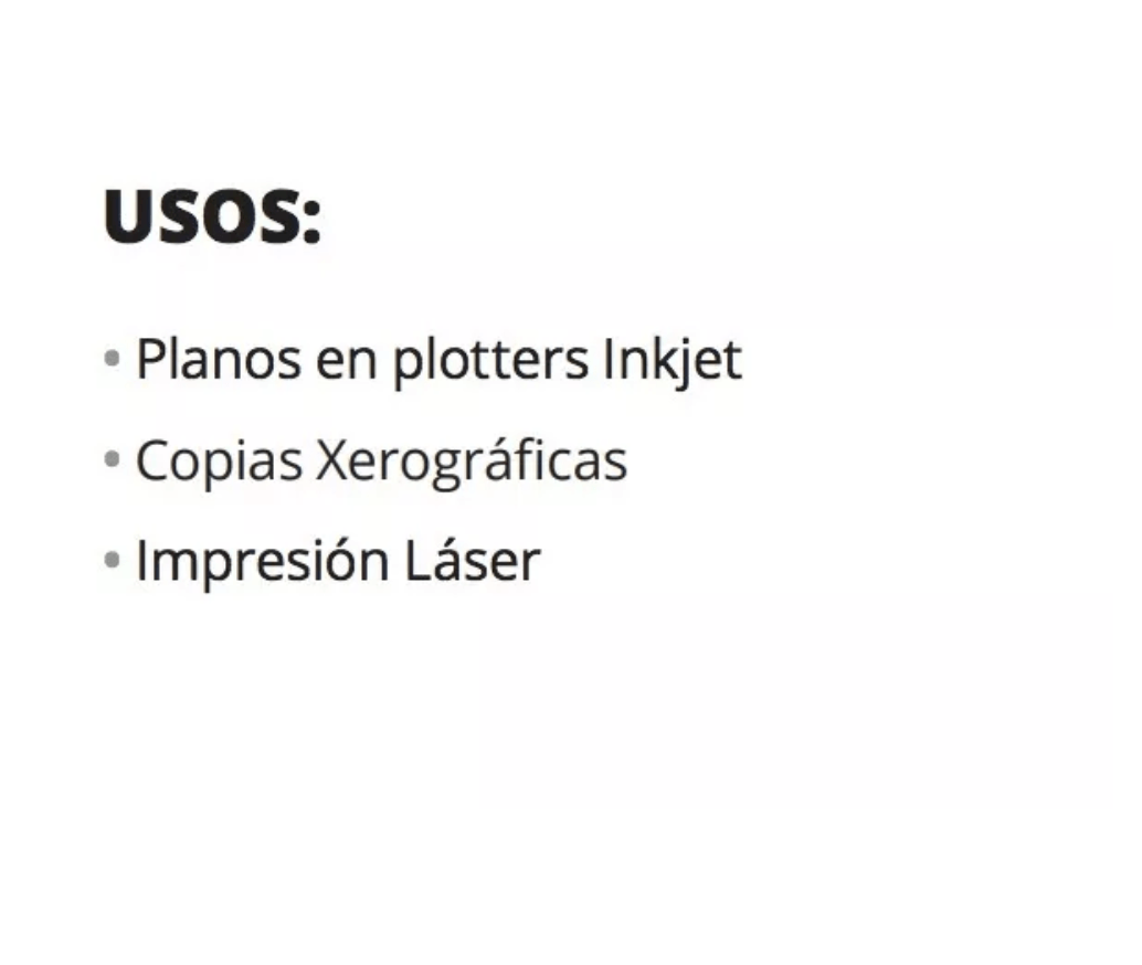 Rollo Papel Bond Premier Kronaline Bp400 Plotter Planos - MarchanteMX