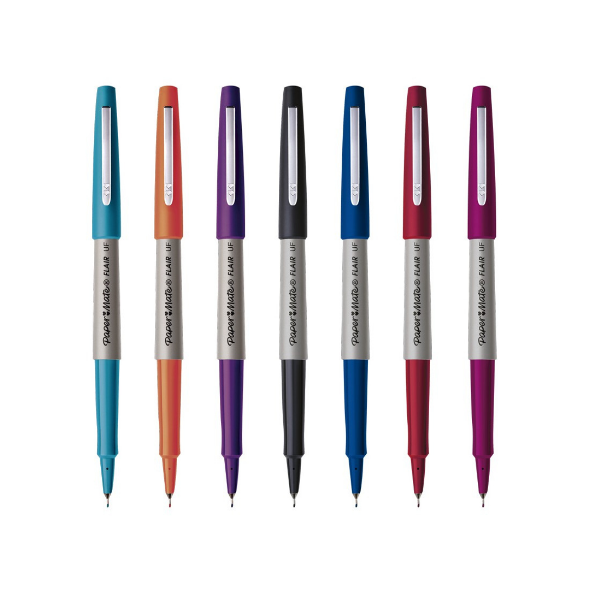 Plumones Paper Mate Flair Colores Surtidos 8 piezas - MarchanteMX
