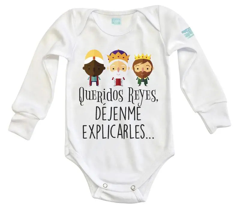 Body Bebe Queridos Reyes Déjenme Explicarles - MarchanteMX