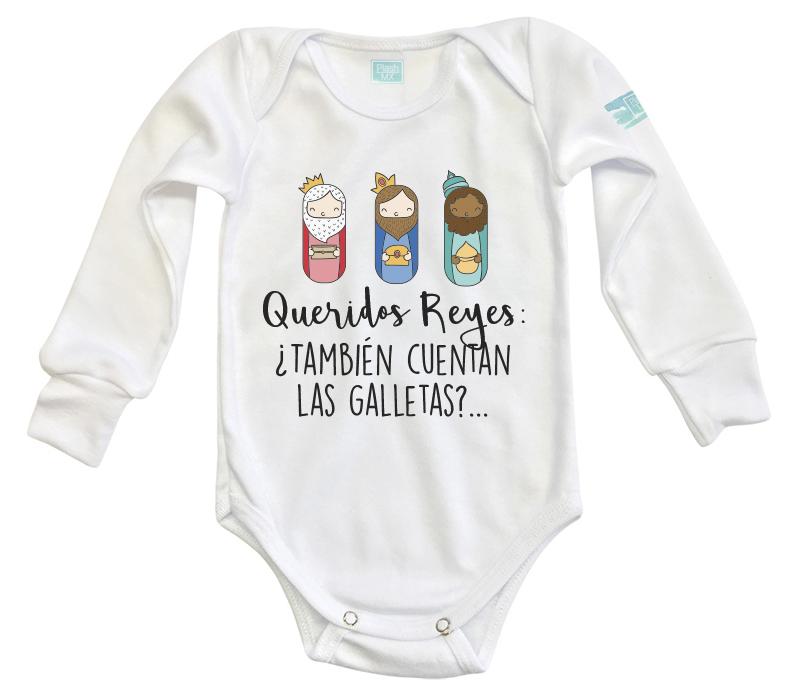 Body Bebe Queridos Reyes También Cuentan - MarchanteMX