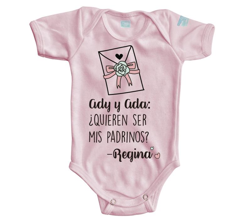 Body Bebé Padrinos Carta - MarchanteMX