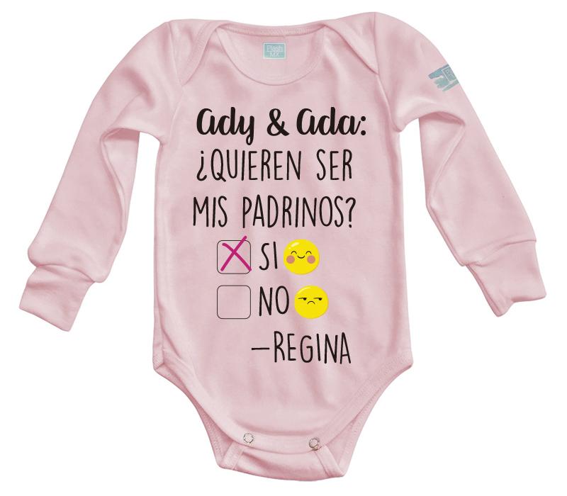 Body Bebé Padrinos Emojis - MarchanteMX