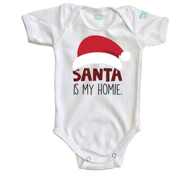 Body Bebe Santa Is My Homie - MarchanteMX