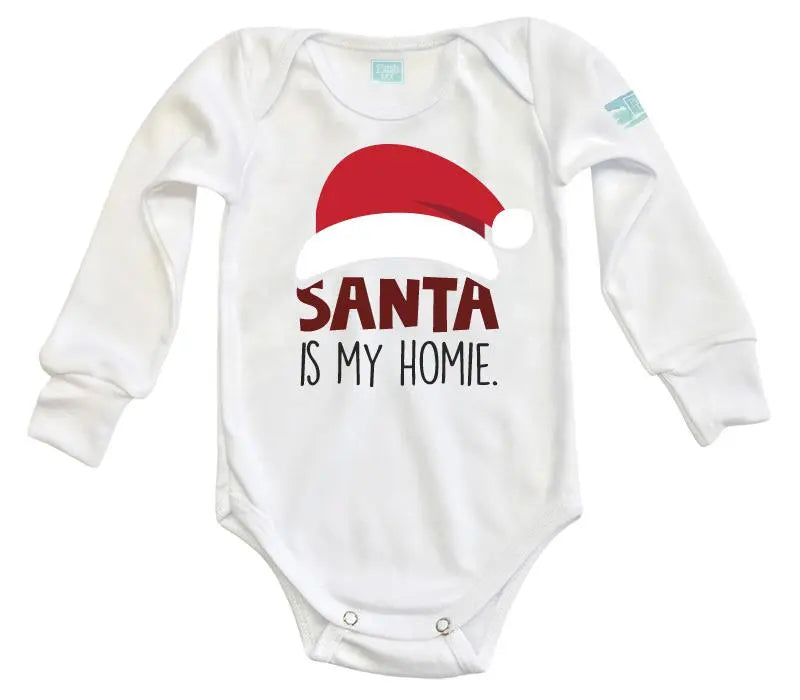Body Bebe Santa Is My Homie - MarchanteMX
