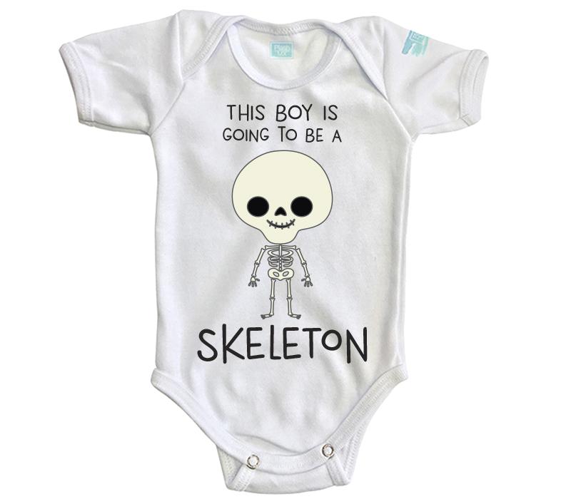 Body Bebe Skeleton Niño - MarchanteMX