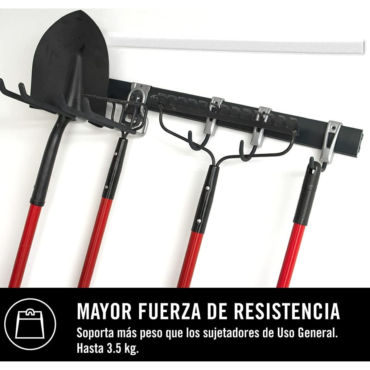 Cinta Adhesiva VELCRO® Alta Resistencia Fuerza Industrial Negra - MarchanteMX