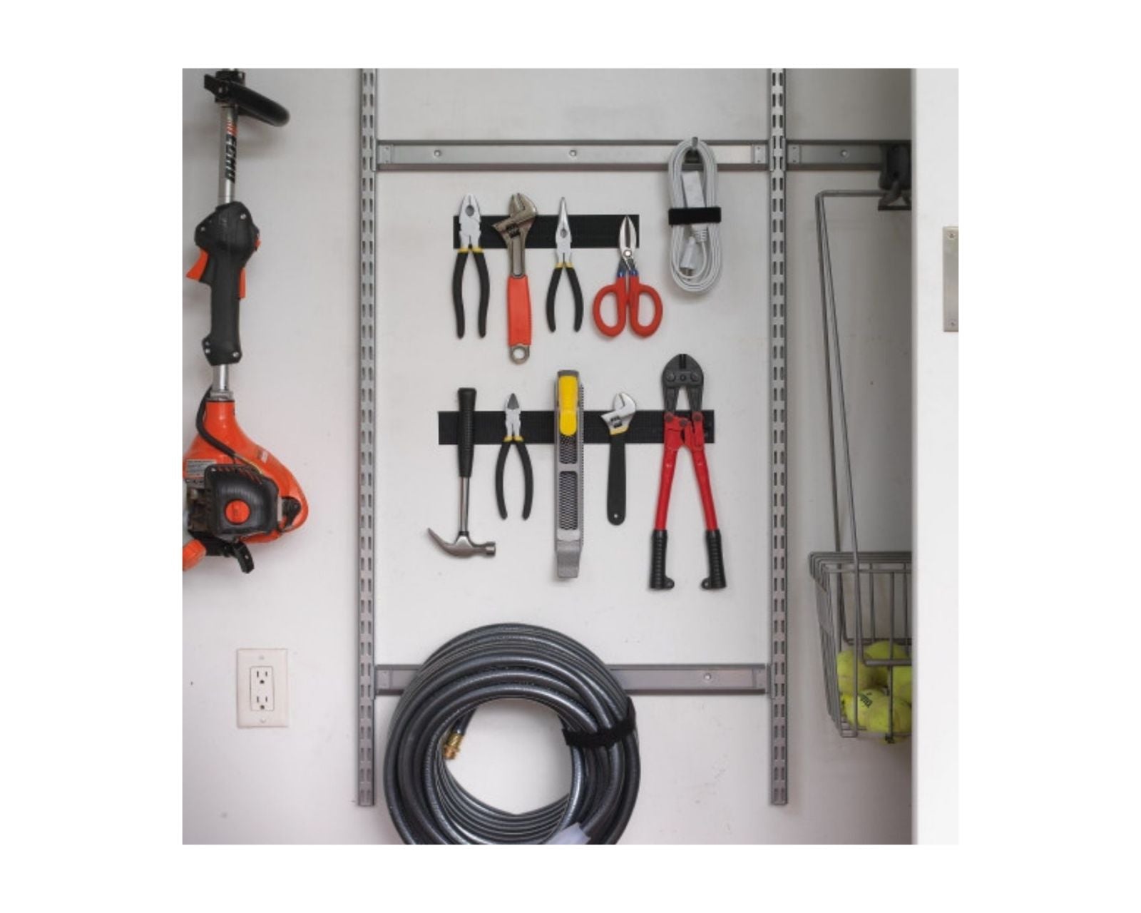 4.5m Cinta Sujetadora Adherible VELCRO® Alta Resistencia Fuerza Industrial Negro - MarchanteMX