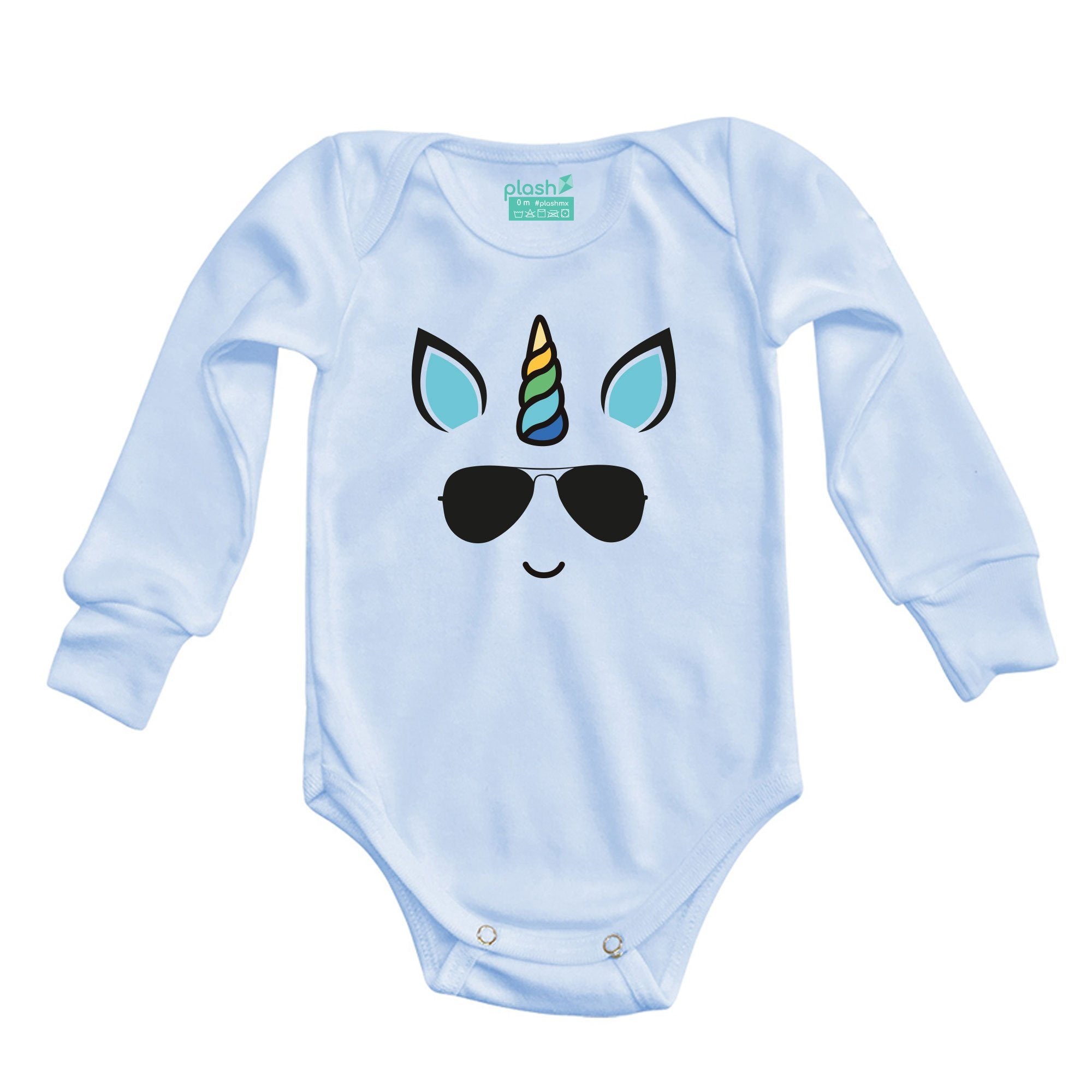 Body Bebé Cara Unicornio Niño - MarchanteMX