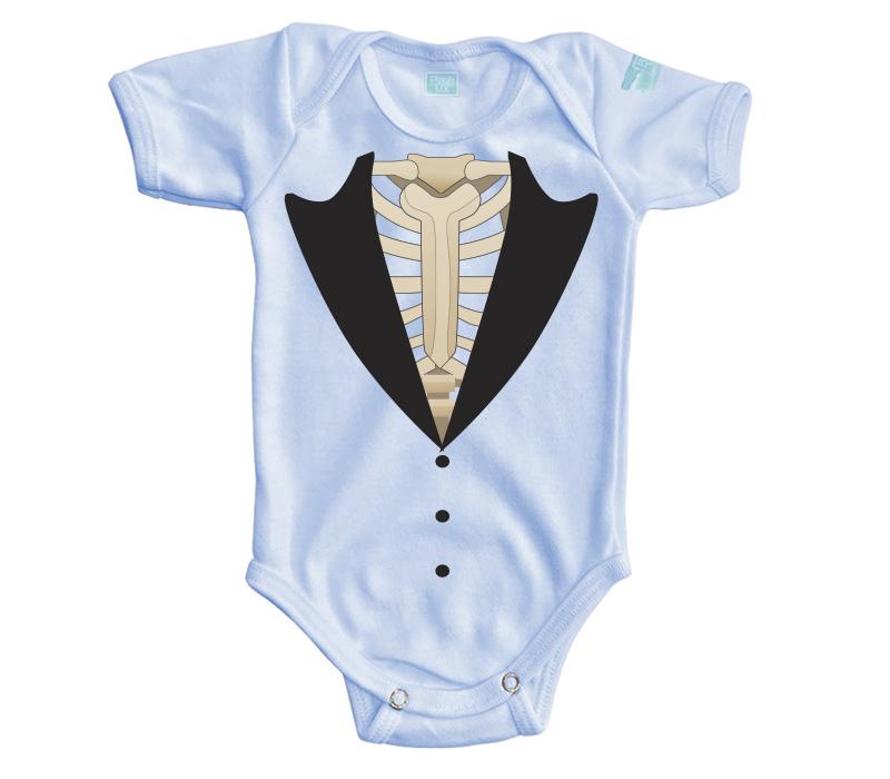 Body Bebé Camisa Huesos Niño - MarchanteMX