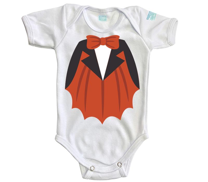 Body Bebé Capa Vampiro - MarchanteMX