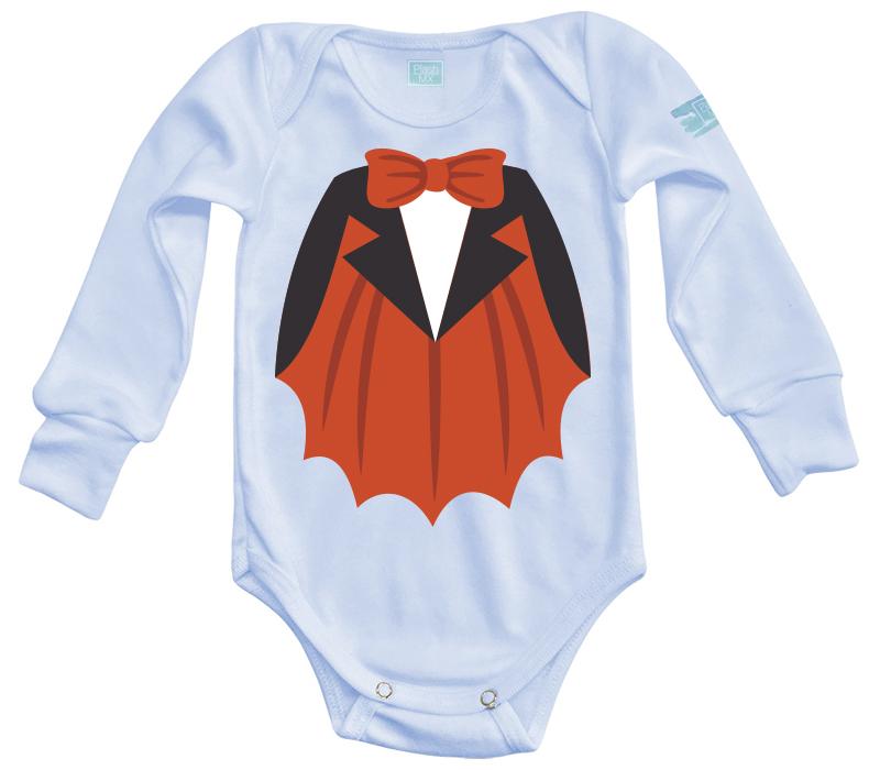 Body Bebé Capa Vampiro - MarchanteMX