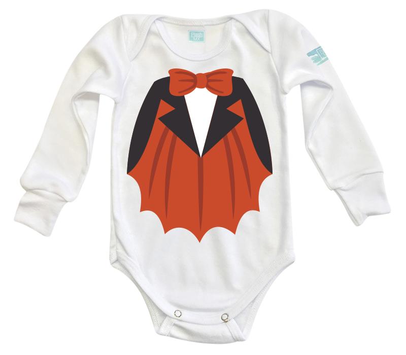 Body Bebé Capa Vampiro - MarchanteMX