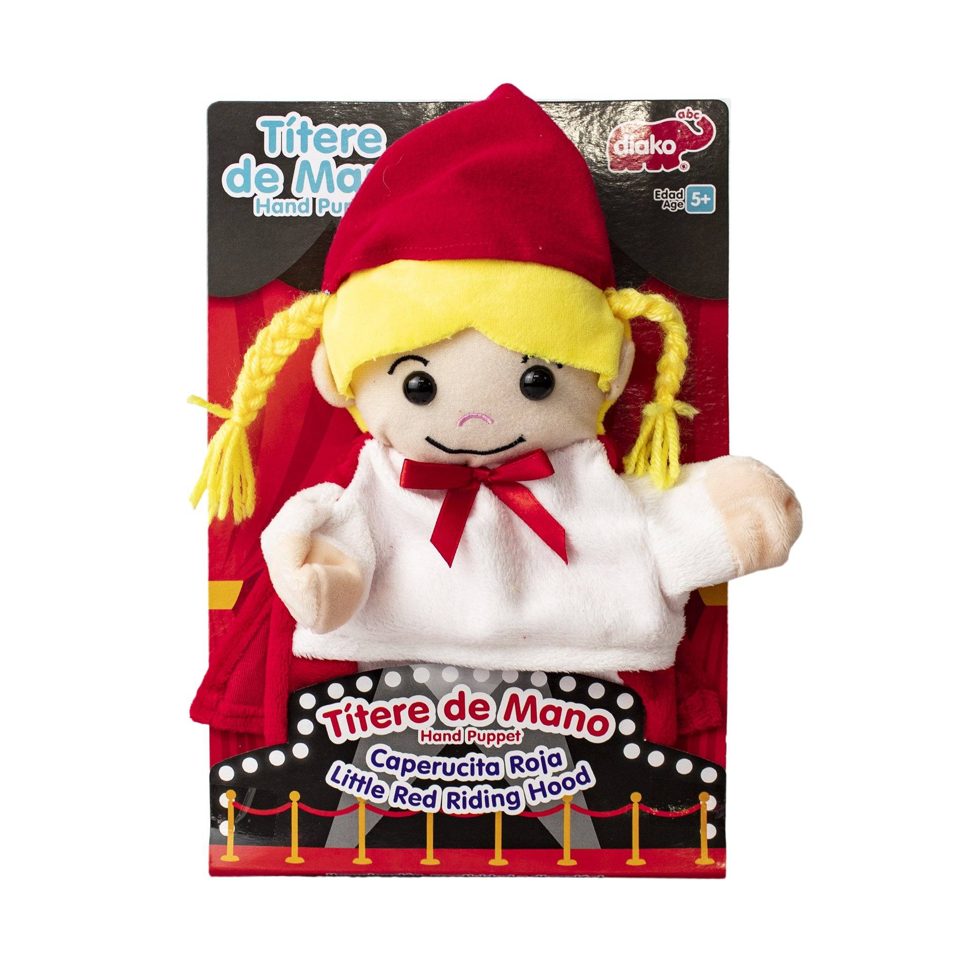 Títere Biyu Caperucita Roja Diako - MarchanteMX